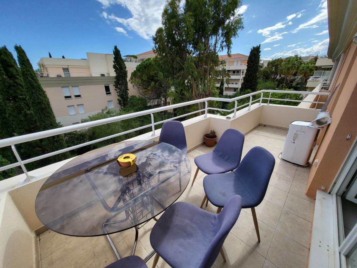 Appart Luxueux 3 Pieces, Piscine, Mer, Terrasse Cannes Exterior photo